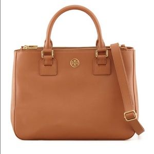 Tory Burch Robinson Double Zip Tote Bag